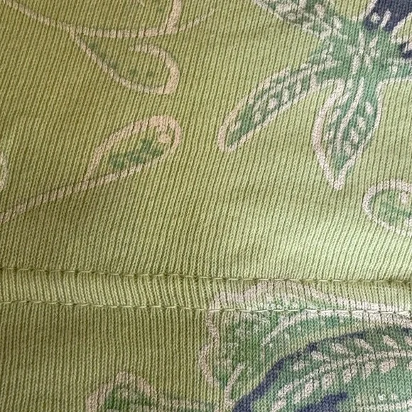 Fresh Produce Large Women’s Lime Tropical Print Top - Picture 5 of 5